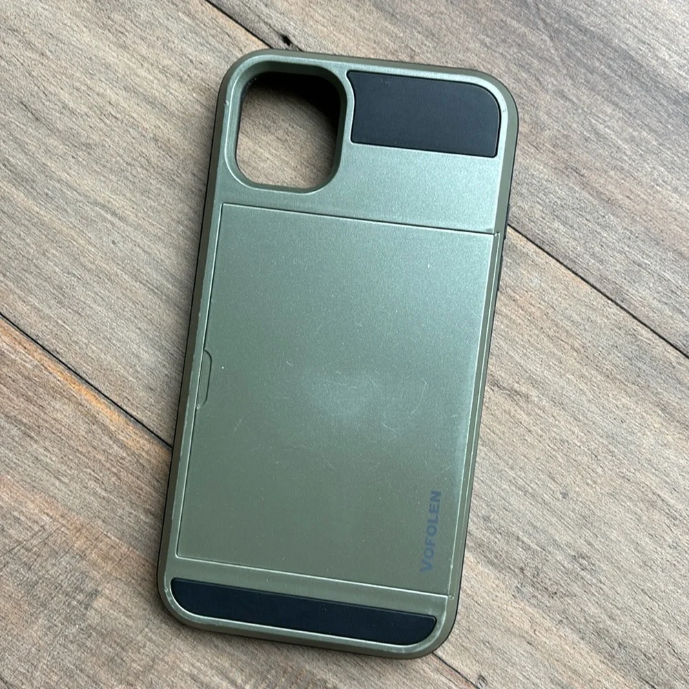 iPhone 11 case with credit card holder